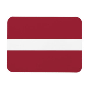 Lettische Flagge Magnet