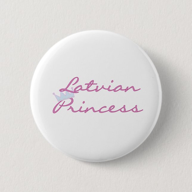 Lettische Prinzessin Button (Vorderseite)