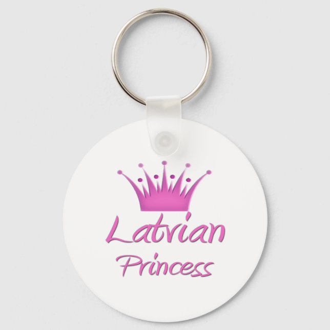 Lettische Prinzessin Schlüsselanhänger (Vorderseite)