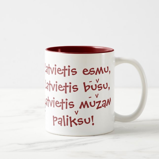 Lettische Tasse (Rechts)