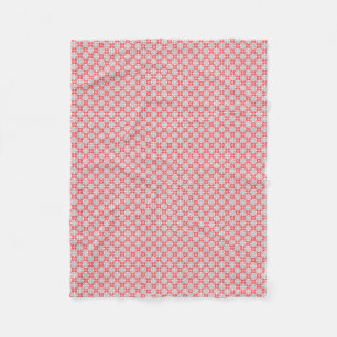 Lettisches Morgen-Sonne-Geometrisches Muster VI Fleecedecke