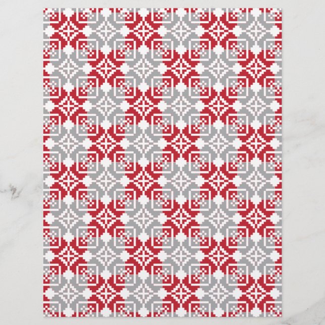 Lettisches Morning SUN geometrisches Muster III (Vorderseite)