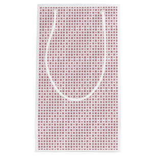 Lettisches Morning SUN geometrisches Muster V Kleine Geschenktüte