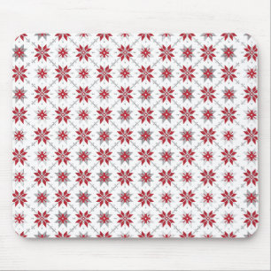 Lettisches Morning SUN geometrisches Muster V Mousepad