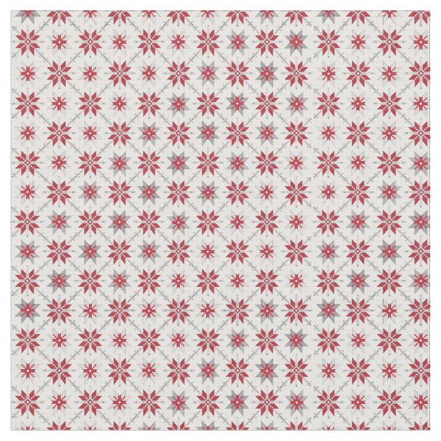 Lettisches Morning SUN geometrisches Muster V Stoff (Nahaufnahme)