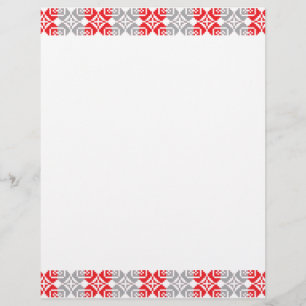 Lettisches Morning SUN geometrisches Muster VI