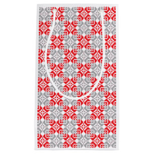 Lettisches Morning SUN geometrisches Muster VI Kleine Geschenktüte