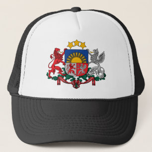 Lettland-Emblem Truckerkappe