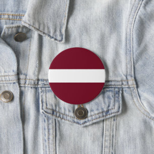 Lettland-Flagge Button