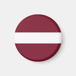 Lettland-Flagge Magnet