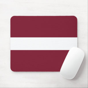 Lettland-Flagge Mousepad