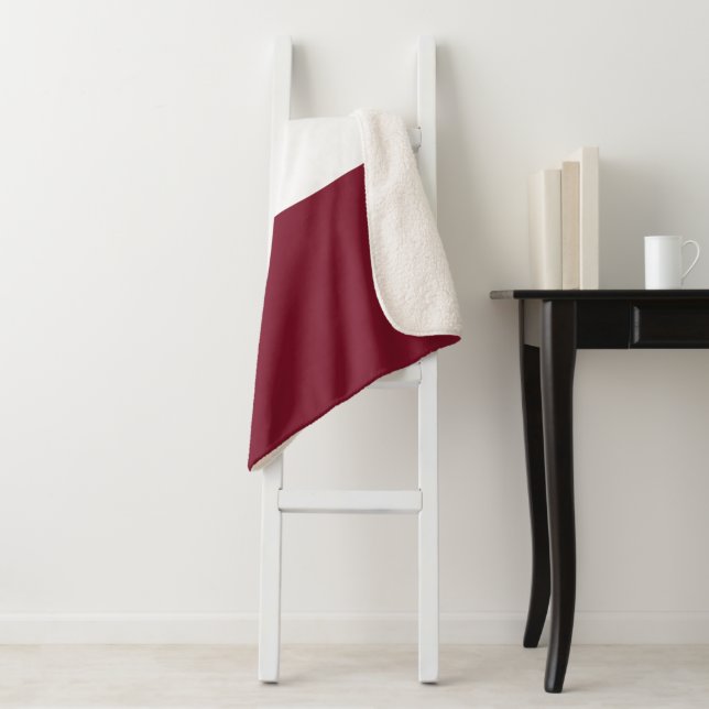 Lettland-Flagge Sherpadecke (Beispiel)