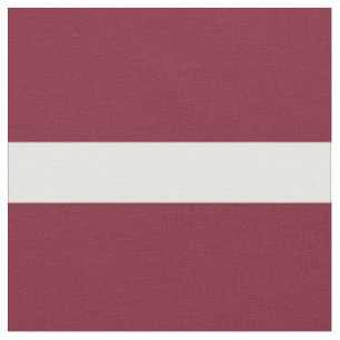 Lettland-Flagge Stoff