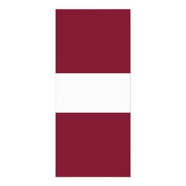 Lettland-Flagge Werbekarte (Vorne)