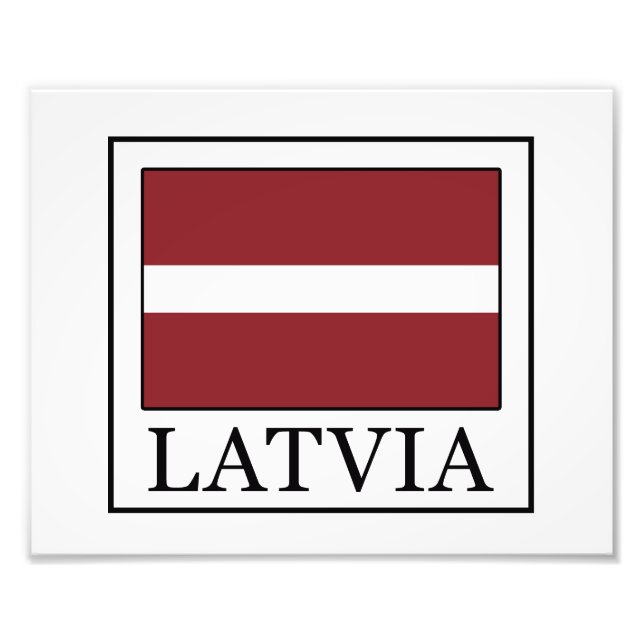 Lettland Fotodruck (Vorne)