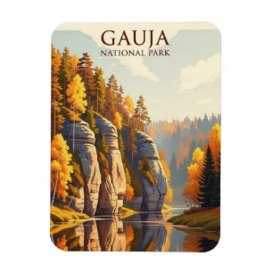 Lettland Gauja Nationalpark Reise Magnet