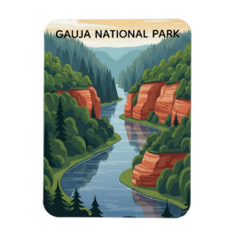 Lettland Gauja Nationalpark Reise Magnet