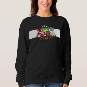Lettland Kleidung Lettland für Frauen Sweatshirt