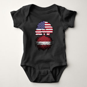 Lettland Lateinamerika USA Vereinigte Staaten Amer Baby Strampler