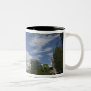 Lettland, nordöstliches Lettland, Vidzeme Region, Zweifarbige Tasse