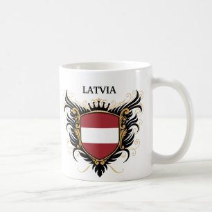 Lettland [personifizieren Sie] Tasse