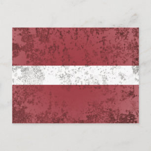 Lettland Postkarte