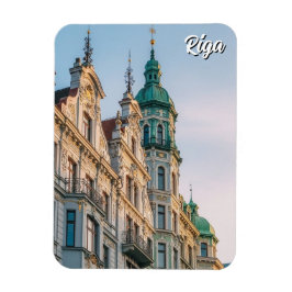 Lettland Riga Art Nouveau Reise Magnet