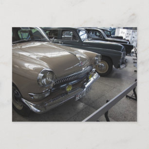 Lettland, Riga, Riga Motor Museum, 1960er Jahre Postkarte