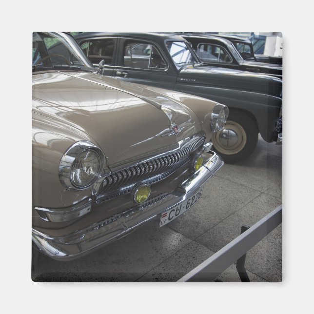 Lettland, Riga, Riga Motor Museum, 1960er Magnet (Vorne)