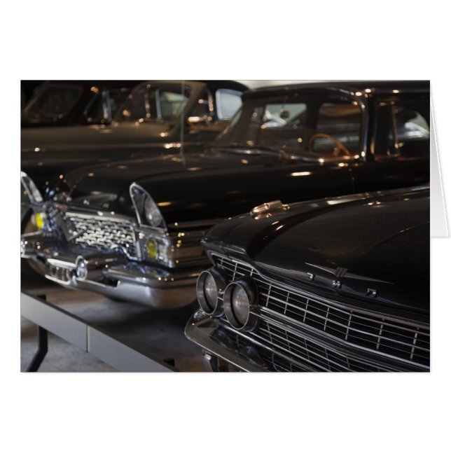 Lettland, Riga, Riga Motor Museum, Autos (Vorderseite (Horizontal))