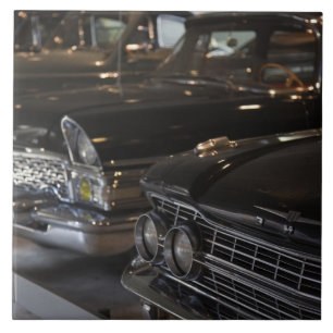 Lettland, Riga, Riga Motor Museum, Autos Fliese