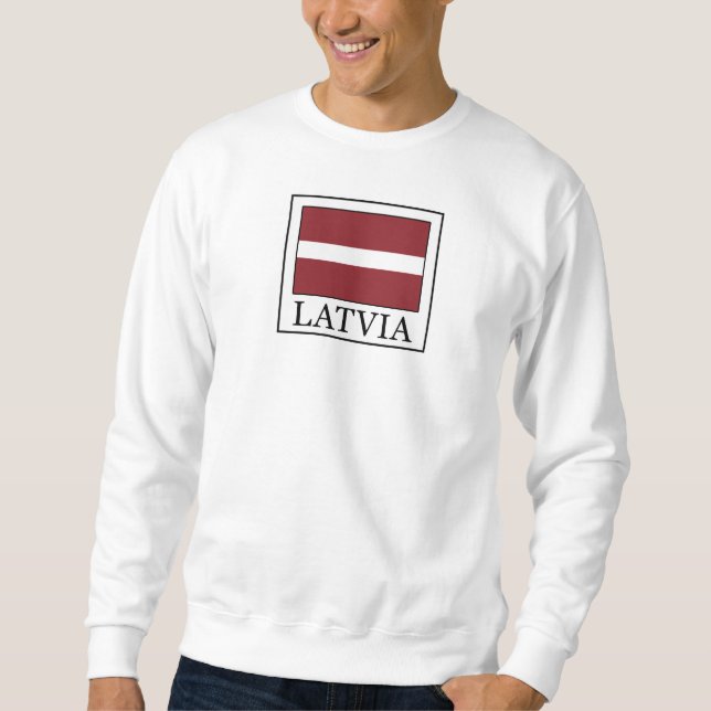 Lettland Sweatshirt (Vorderseite)