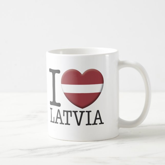 Lettland Tasse (Rechts)