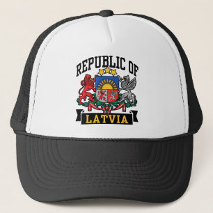 Lettland Truckerkappe