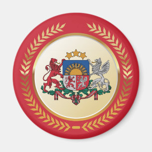 Lettland-Wappen Magnet