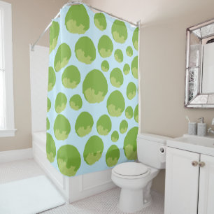 Lettuce Pattern Duschvorhang