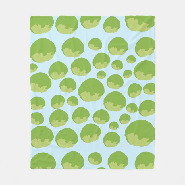 Lettuce Pattern Fleecedecke (Vorderseite)
