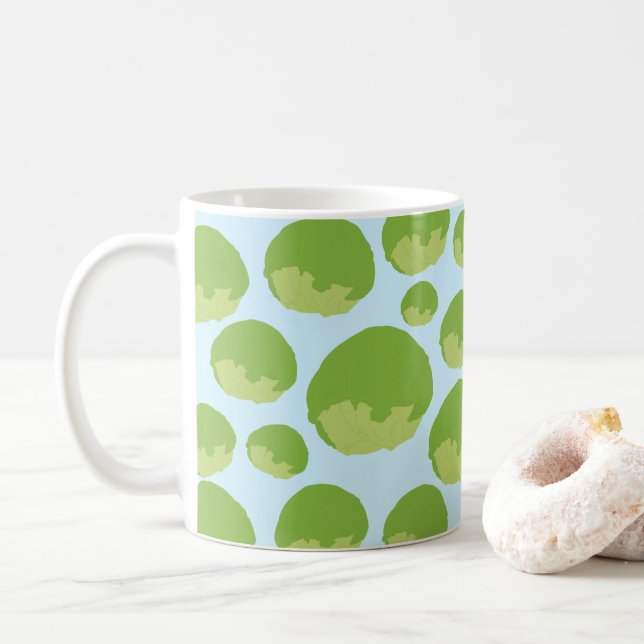 Lettuce Pattern Kaffeetasse (Mit Donut)