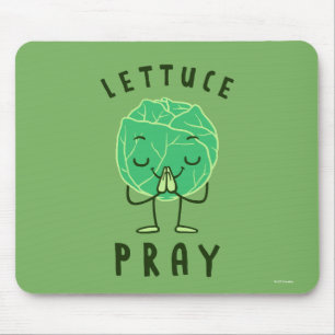 Lettuce Pray Mousepad