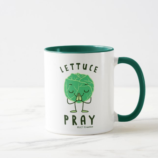 Lettuce Pray Tasse (Rechts)