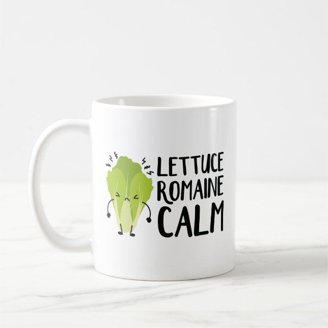 Lettuce Romaine Calm Kaffeetasse (Links)