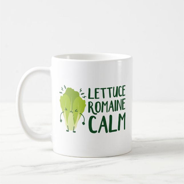 Lettuce Romaine Calm Kaffeetasse (Links)