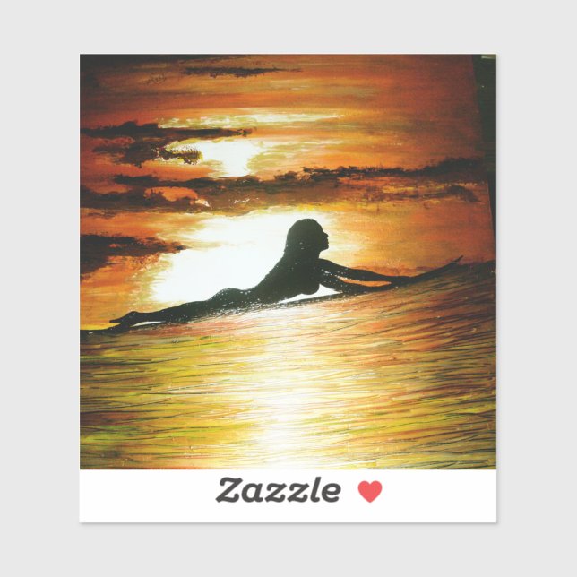 Letzte Aufforderung Aufkleber (Blatt)