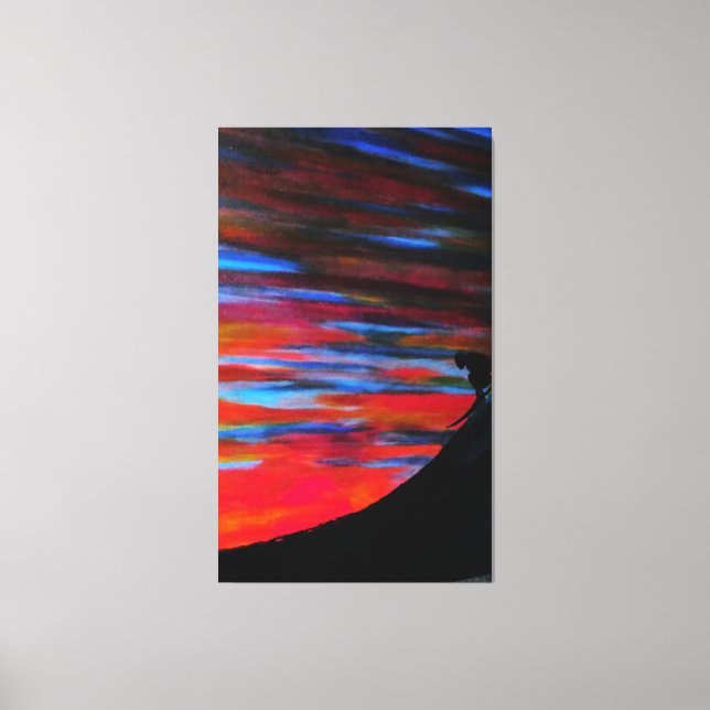 Letzte Aufforderung Leinwanddruck (Vorderseite)