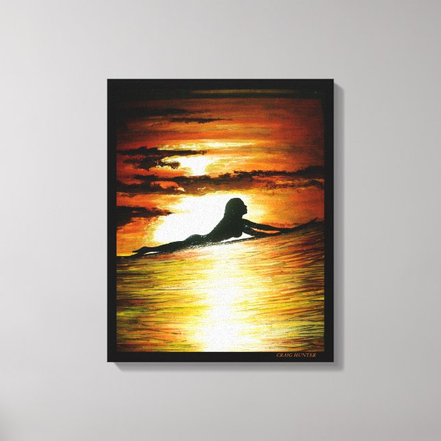 Letzte Aufforderung Leinwanddruck (Vorderseite)