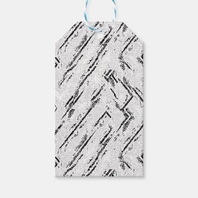 Letzte benutzerdefinierte TextLogo-Geschenktasten Geschenkanhänger (Vorderseite)