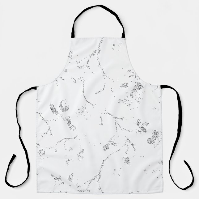 Letzte benutzerdefinierte TextLogo-Schürze Schürze (Vorderseite)