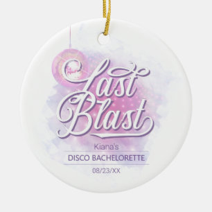 Letzte Blast Disco Bachelorette ID928 Keramik Ornament