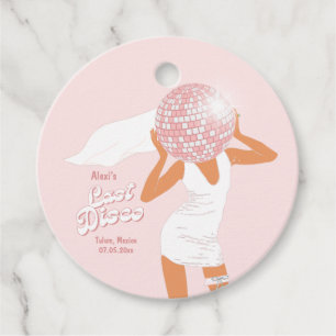 Letzte Disco Bachelorette Geschenkanhänger