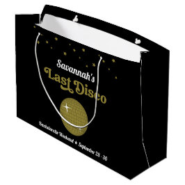 Letzte Disco Bridge Junggeselinnen-Abschied Groovy Große Geschenktüte